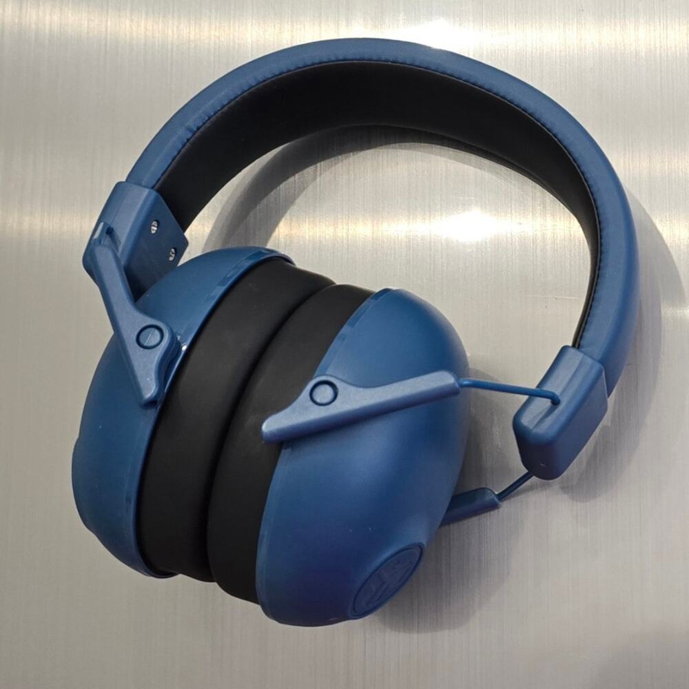 JLab JBuddies Protect Kids Hearing Protection Earmuffs in Navy Blue